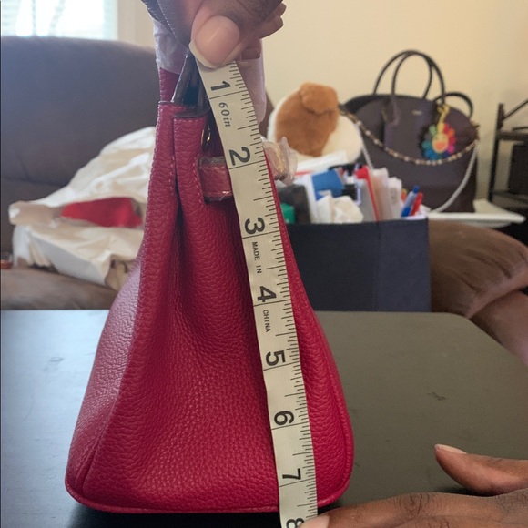 Vibrant Fuchsia Satchel Bag - Picture 12 of 12